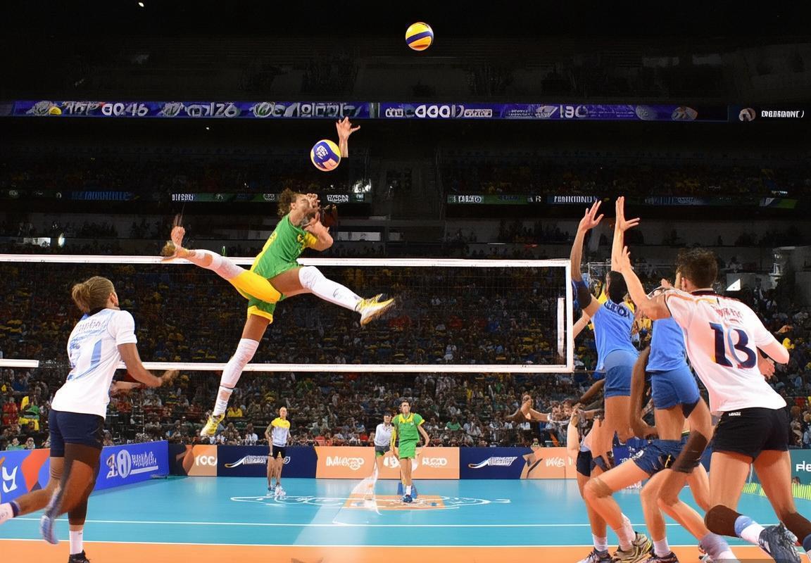 阿根廷vs巴西排球对决：南美传奇对决与技艺碰撞(图2)